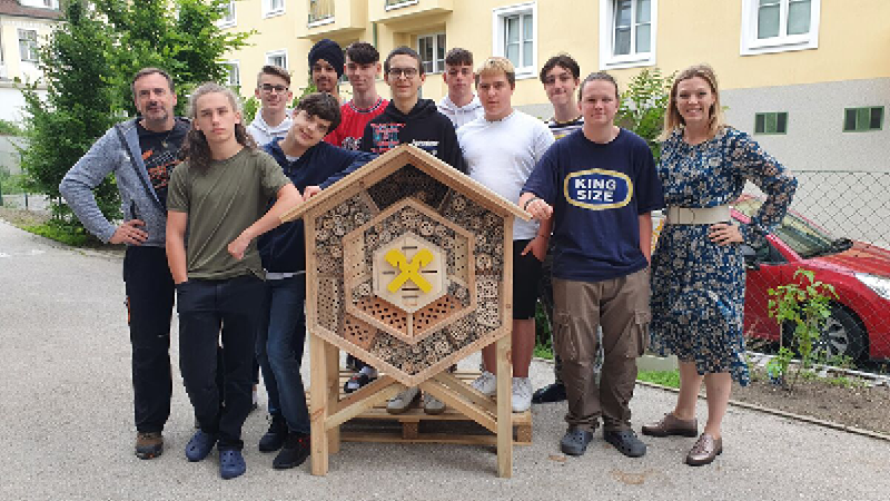 Foto zum Pressebericht: Schulübergreifendes Projekt